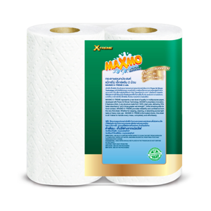 MAXMO X-Treme 3-ply Multipurpose Paper Towels 2 Rolls_3