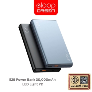 ออเซ่น แบตสำรอง 30000mAh รุ่น E29 คละสี_2
