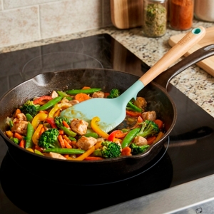 BAKER'S SECRET Turner+Wood Handle 35 cm. Color Green_6