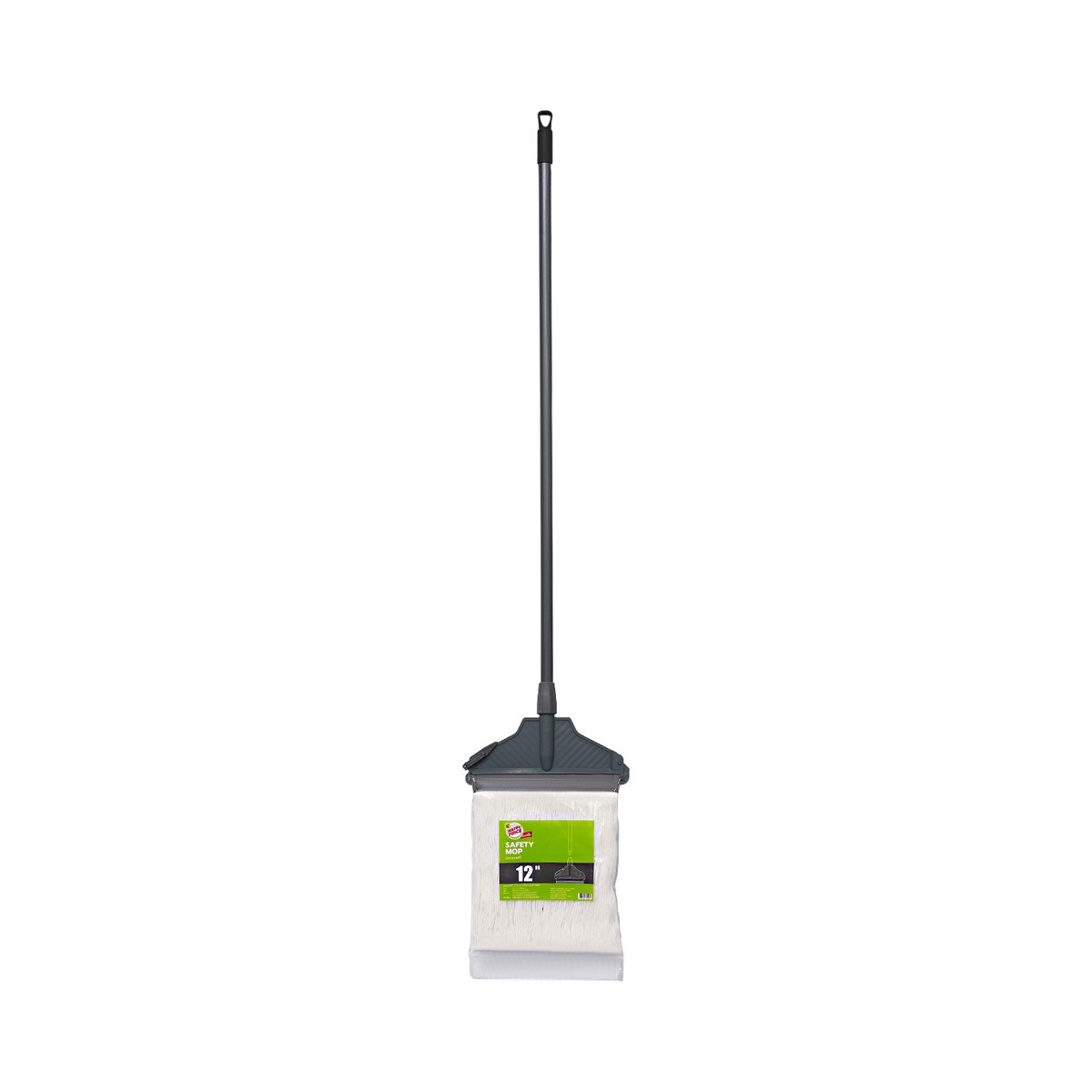 BIG C HAPPY PRICE Safety Mop 12 Inch Color White-Grey