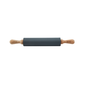 BAKER'S SECRET 17" Silicone Rolling Pin Beech Wood BS40544