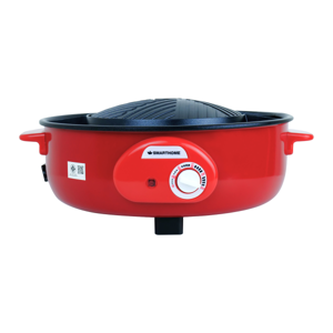 สมาร์ทโฮม เตาบาร์บีคิวสุกี้แยกน้ำ รุ่น SM-EG1300 สีแดง_1