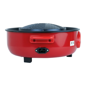 สมาร์ทโฮม เตาบาร์บีคิวสุกี้แยกน้ำ รุ่น SM-EG1300 สีแดง_4