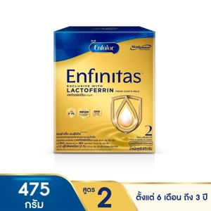 ENFALAC Enfinitas Follow-on Formula with Lactoferrin from Cow's Milk Stage 2 Plain Flavor 475 g.