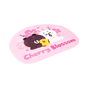 LINE FRIENDS Di-Cut Carpet 50 cm. Pink_1