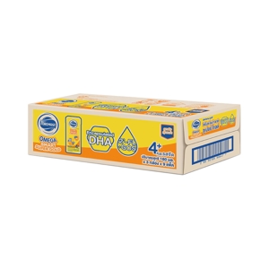 FOREMOST UHT Milk Product Omega Smart Super Gold 4 Plus Plain 180 ml. x 27 units_2