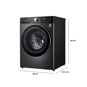 แอลจี เครื่องซักผ้าฝาหน้า 13 กก. รุ่น FV1413H2BA  สีดำ_7