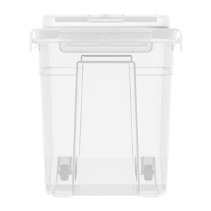 JCJ Rice Container with Wheels No. 1398 Size 5 kg. White Color_1