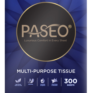 PASEO Hanging Toilet Paper 4-Ply 300 Sheets_2