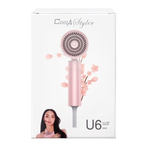 คูลเอสไตล์เลอร์ ไดร์เป่าผมพกพา U6 1800W รุ่น CA-1801 สีขาว_4