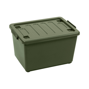 BIG C HAPPY PRICE Storage Box with Lid No. 8107 Size 50 L. Color Green_1