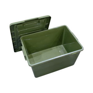 BIG C HAPPY PRICE Storage Box with Lid No. 8107 Size 50 L. Color Green_4