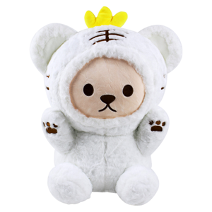 HONEY Hoodie Bear 17 inch White Color