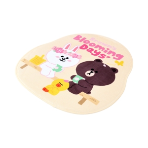 LINE FRIENDS Di-Cut Carpet 50 cm. Yellow_2