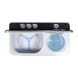 HAIER Twin Tub Washing Machine Model. HWM-T180N2 Size Wash 18 kg. / Dry 14 kg. Grey Color_6