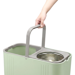 BESICO Magic Mop Model. M028B Size 10 L. Green Color_5