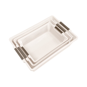 KEYWAY Utility Storage Basket P2-0083/3 Beige x 3 pcs._3