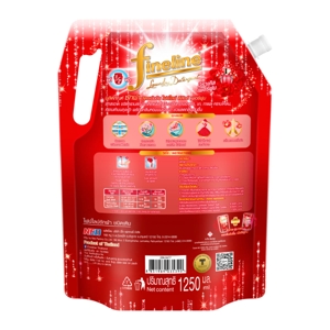 FINELINE Deluxe Perfume Concentrated Liquid Laundry Detergent Red Bag 1250 ml._2