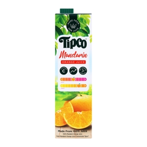 TIPCO 100% Mandarin Orange Juice 1000 ml._3