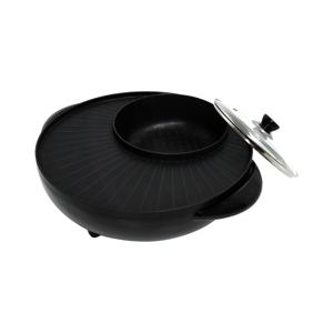 คาชิว่า เตาปิ้งย่างพร้อมหม้อต้มไฟฟ้า 1300 วัตต์ รุ่น KYS-821 สีดำ_5