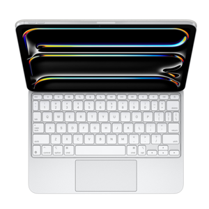 แอปเปิ้ล เมจิก คีย์บอร์ด สำหรับ iPad Pro 11 นิ้ว (2024) - ไทย - สีขาว_3