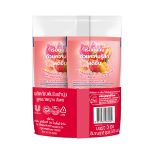 คอมฟอร์ท สบาย น้ำยาปรับผ้านุ่ม สูตรมาตรฐาน สีแดง 500 มล. แพ็ค 3_2