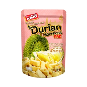 FRUIT KING Freeze-Dried Monthong Durian Bar 100 g.