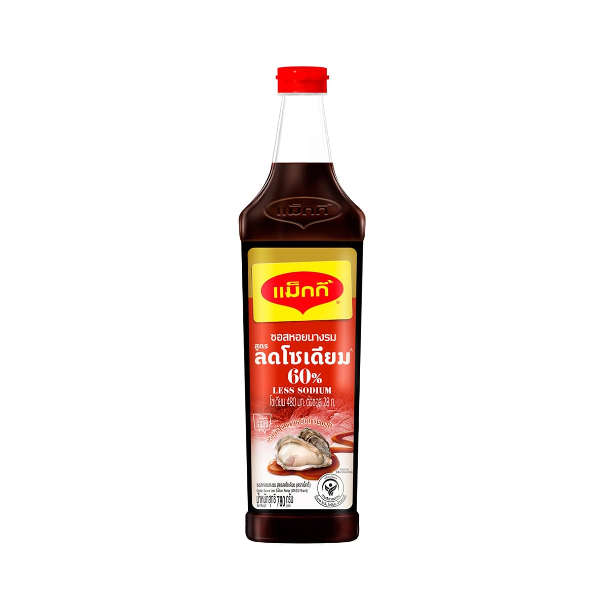 แม็กกี้ ซอสหอยนางรม สูตรลดโซเดียม 780 ก.