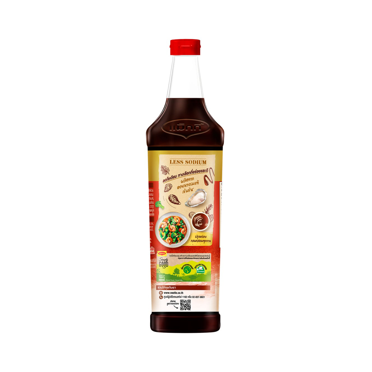 แม็กกี้ ซอสหอยนางรม สูตรลดโซเดียม 780 ก._4