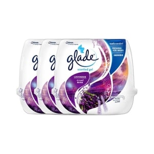 Glade Scented Gel Lavender 180g. Pack3