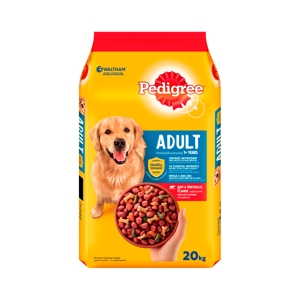 Pedigree Adult Beef With Vegetables Dog Food Kibble 20kg.