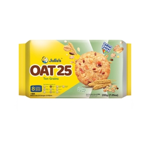 JULIE'S โอ๊ต 25 เท็นเกรน 200 G.