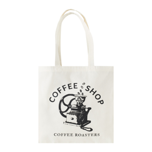 เบสิโค กระเป๋าผ้าลาย Coffee Shop_thumbnail