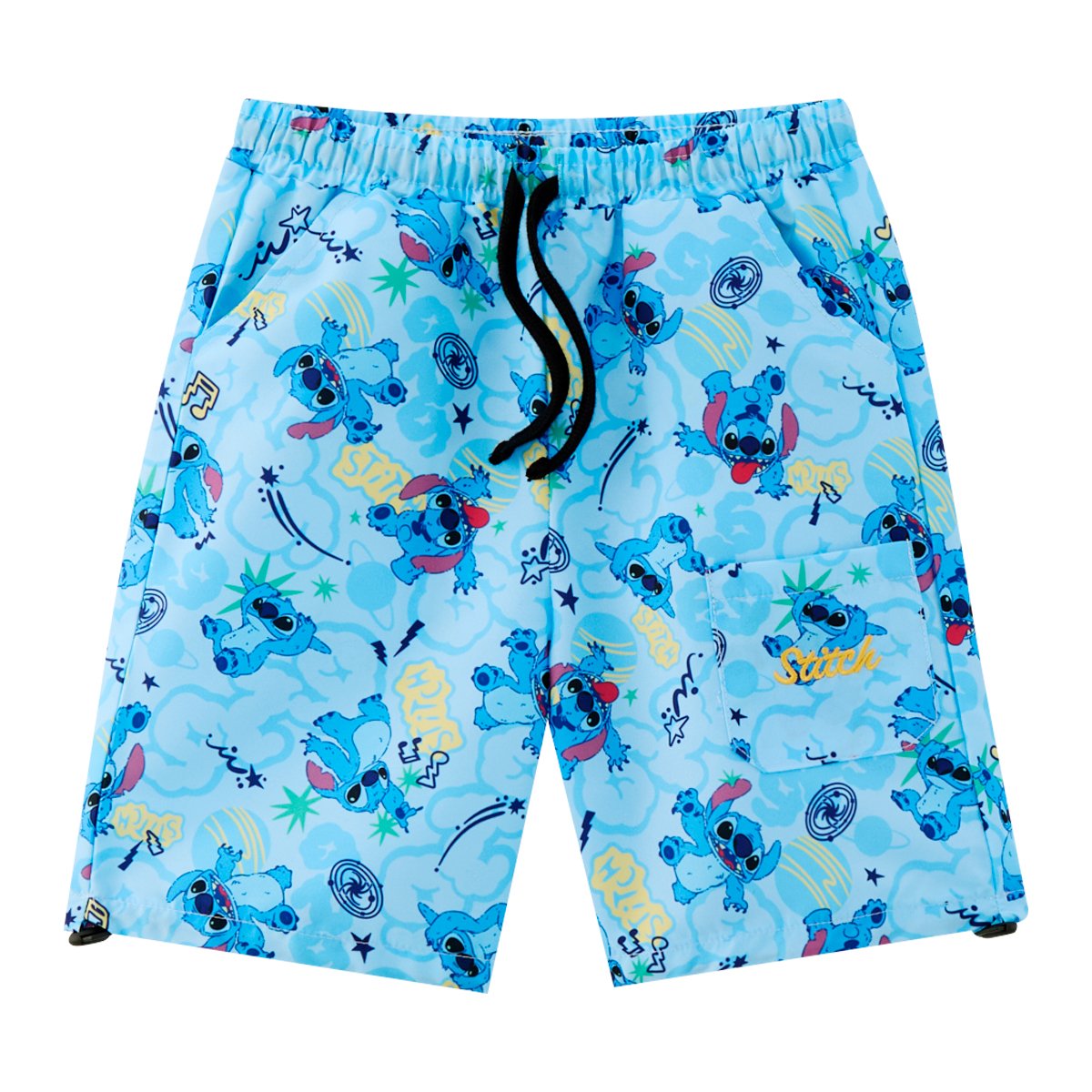 MILES WORD × DUSTY HUSKY / หยุด ดู ฟัง D-KROOSHORT-Z-T Man: Shorts in Track Denim | Diesel