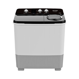 ชาร์ป เครื่องซักผ้าฝาบน 2 ถัง รุ่น ES-TW90W ขนาด 9 กก. สีขาว_thumbnail_1