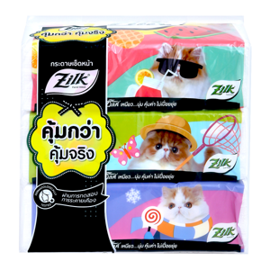 ซิลค์ ซอฟท์แพ็ค กระดาษเช็ดหน้า 140 แผ่นคู่ x 3 ชิ้น_thumbnail
