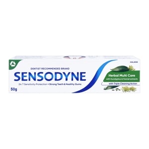 Sensodyne Herbal Multicare Toothpaste 50g.