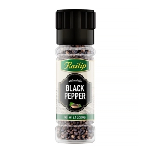 Raitip Black Pepper Corns 60g.