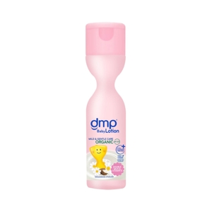 DMP Baby Bath Organic pH 5.5 Head-to-Toe Wash Double Milk & Vitamin E 200 ml.