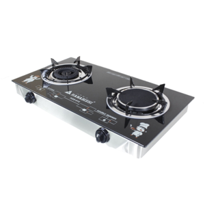 HANABISHI Cooktop with 2 Burners Model HGS-910 Black Color