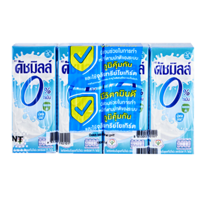 ดัชมิลล์ โยเกิร์ตพร้อมดื่มยูเอชที ไขมัน 0% 180 มล. x 4 ชิ้น_thumbnail_1