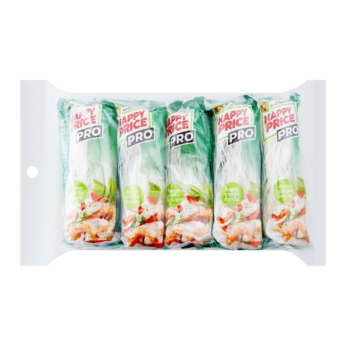 บิ๊กซี แฮปปี้ ไพรซ์ โปร วุ้นเส้นถั่วเขียว 35 ก. แพ็ค 10_3