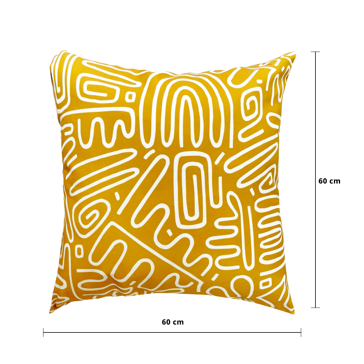 เบสิโค หมอนอิง รุ่นกาน่า ขนาด 24x24 นิ้ว สีเหลือง_3