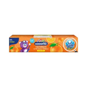 KODOMO, kid toothpaste gel 40 g. Orange
