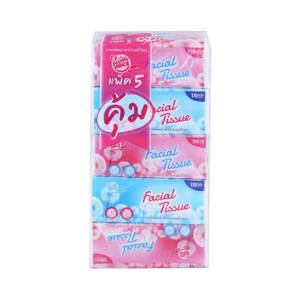 บิ๊กซี แฮปปี้ ไพรซ์ กระดาษเช็ดหน้าซอฟท์แพ็ค 170 แผ่น แพ็ค 5
