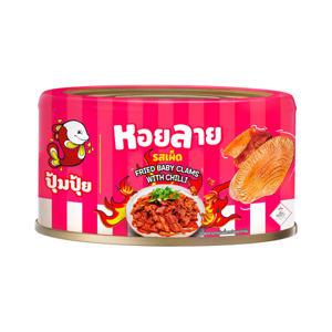 Pumpui Fried Clams Chilli 70g.