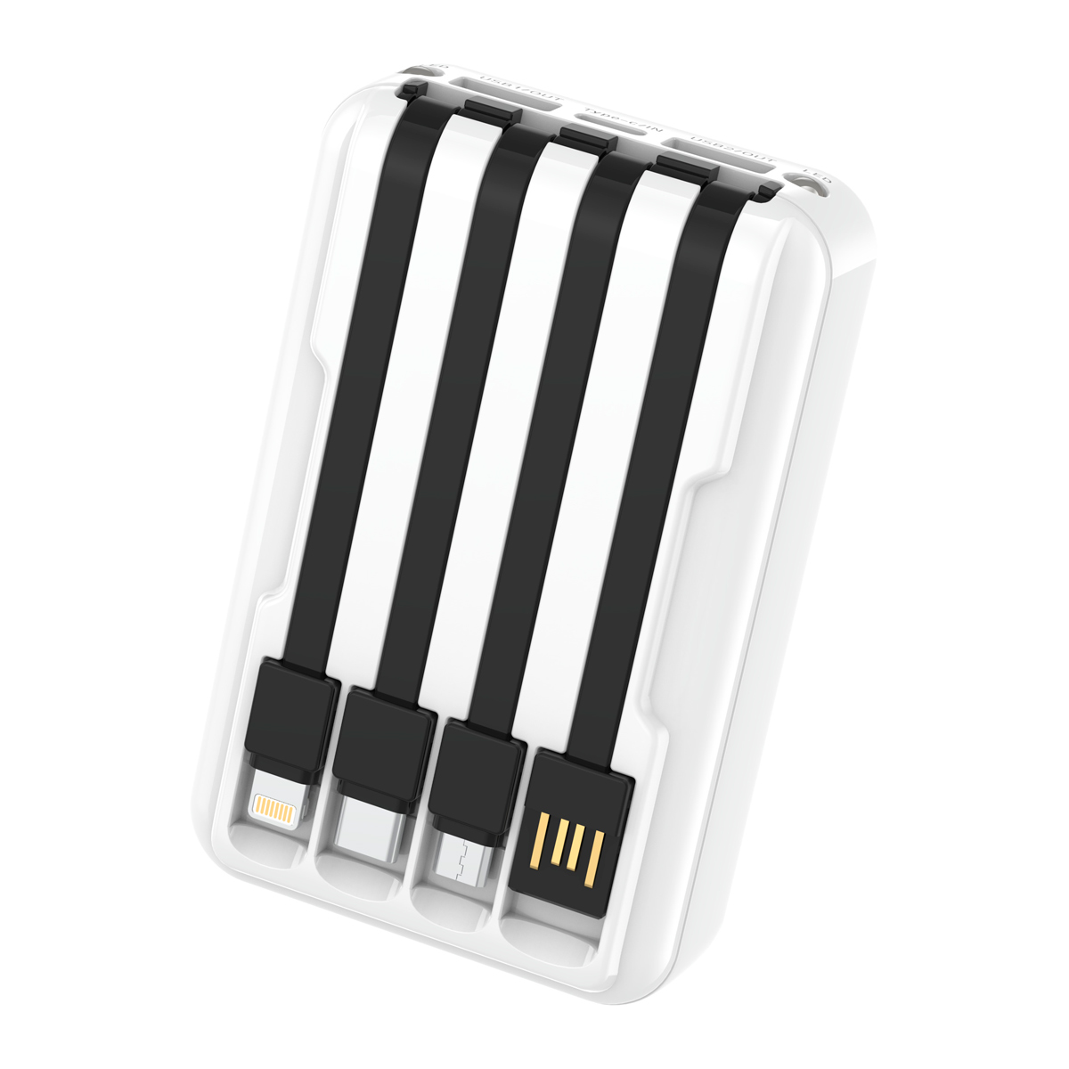 อาซากิ x เครยอนชินจัง แบตเตอรี่สำรอง 10,000mAh สายชาร์จในตัว ชาร์จเร็ว 2.1A รุ่น A-SCB8255 คละลาย_4
