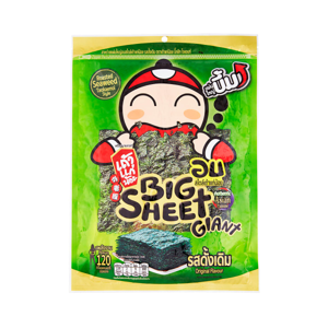 Taokaenoi Big Sheet Giant Roasted Seaweed Original Flavour 24g.