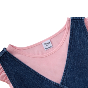 ดิสนีย์ เสื้อ+เอี๊ยมเด็กหญิง รุ่น FMTN2508LG013 สียีนส์_thumbnail_2