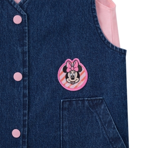 ดิสนีย์ เสื้อ+เอี๊ยมเด็กหญิง รุ่น FMTN2508LG013 สียีนส์_thumbnail_3